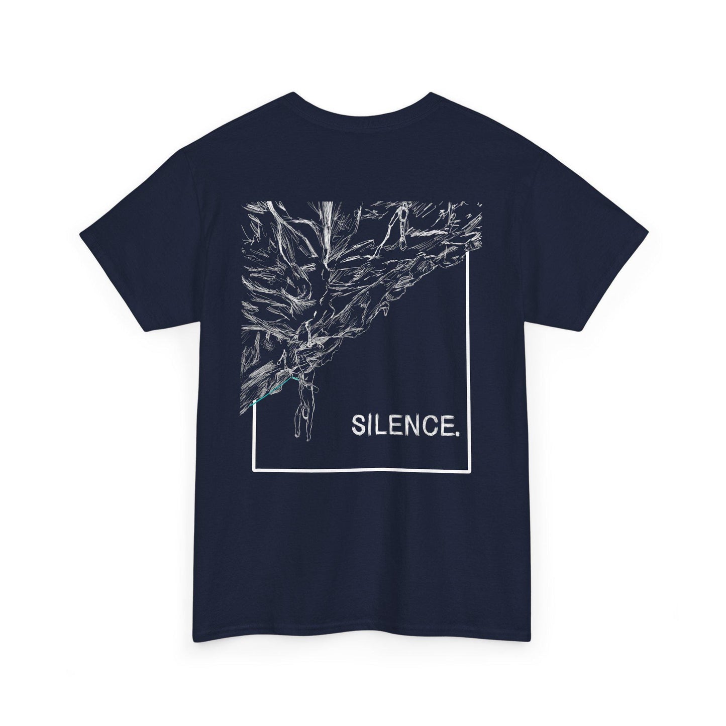 Silence | Project Yūgen Bouldering Tee for Climbers