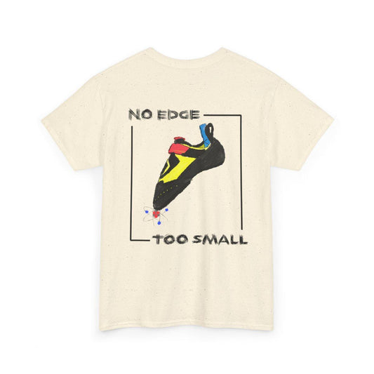 No Edge Too Small | Project Yūgen Bouldering Tee For Climbers